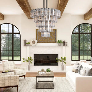 Delsie Round Chandelier 38''48''60'' - view 2