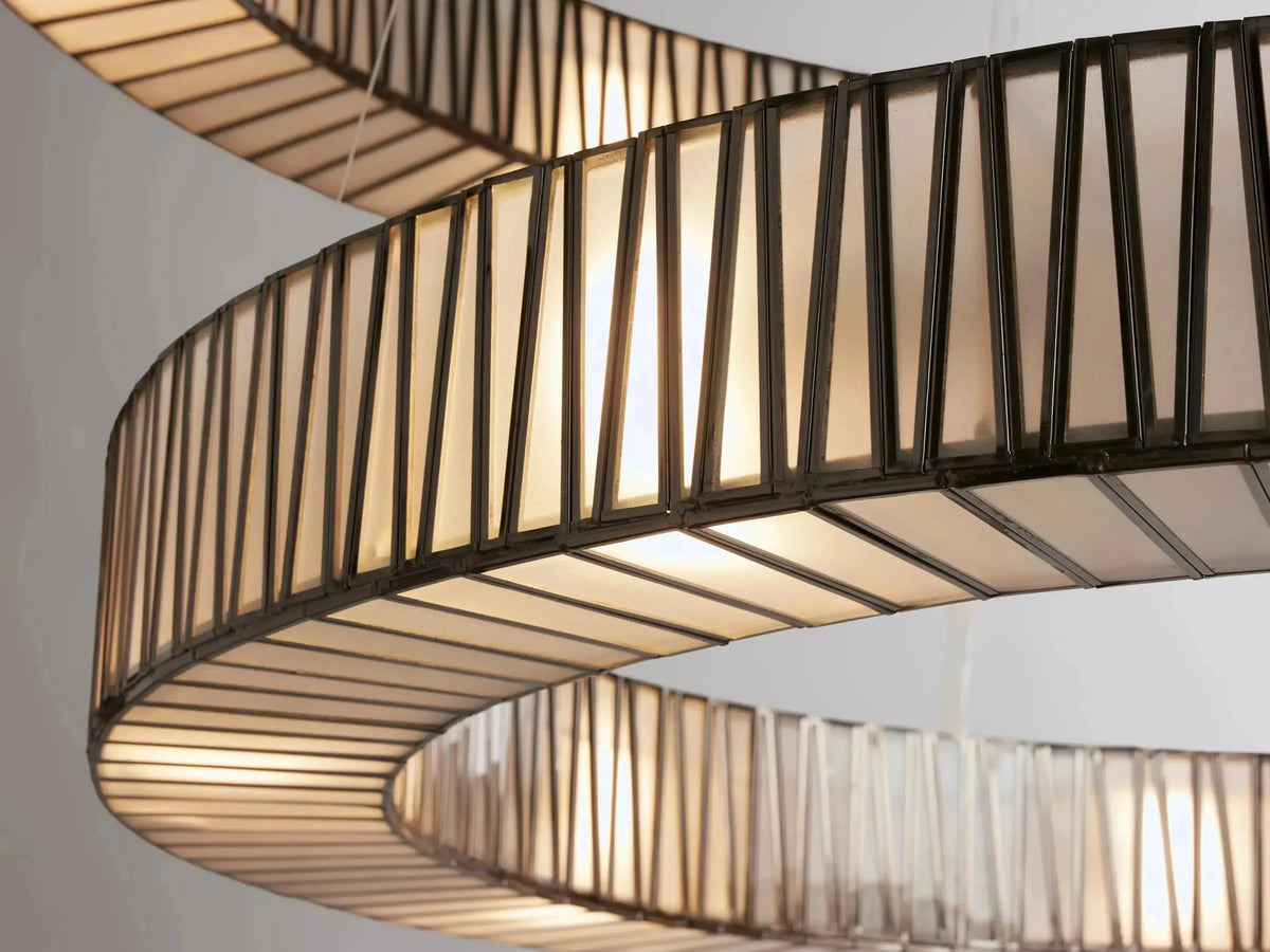 Jeunet 2-Tier Round Chandelier 47''60'', two-tier - view 9