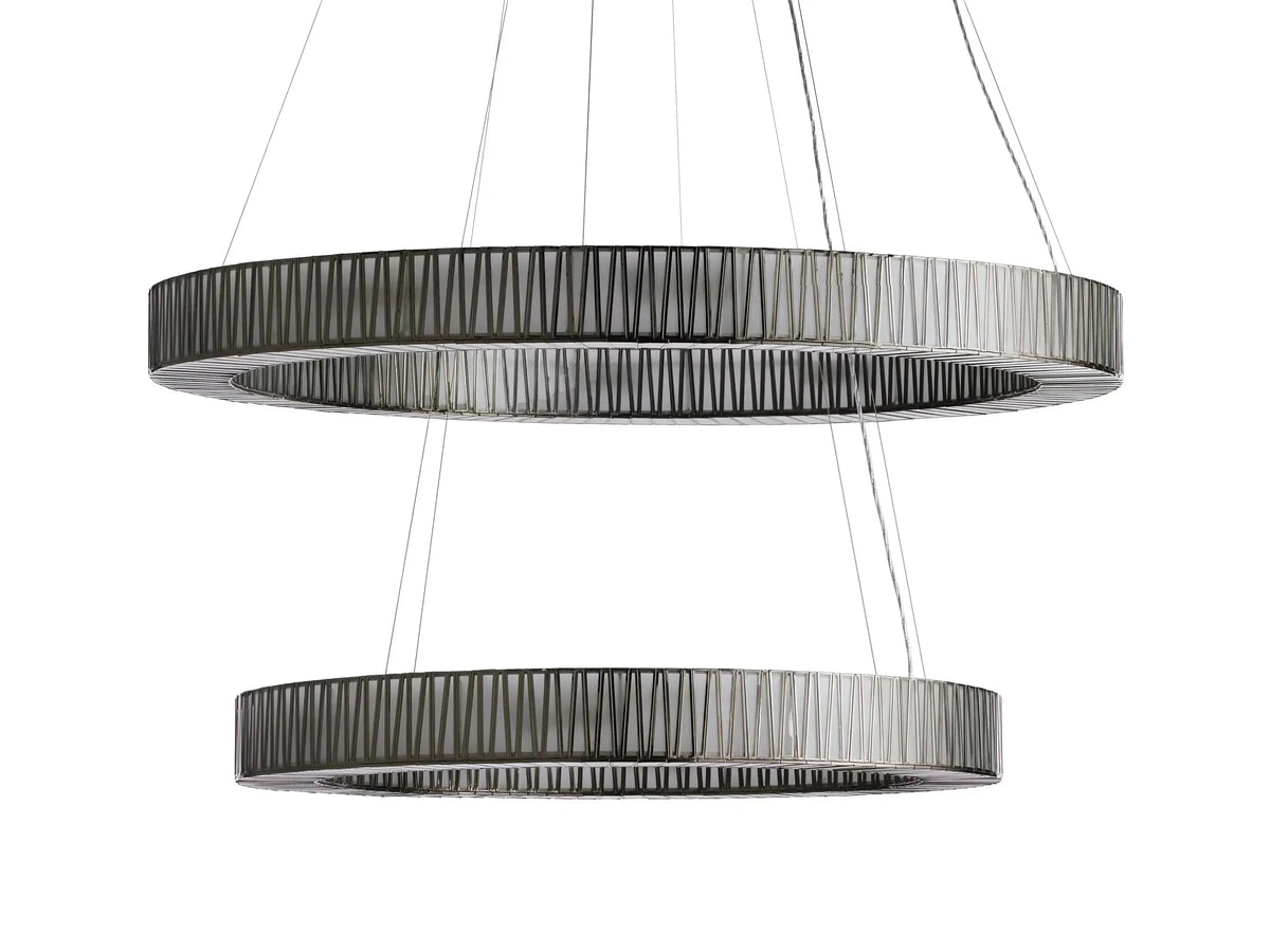 Jeunet 2-Tier Round Chandelier 47''60'', two-tier - view 8