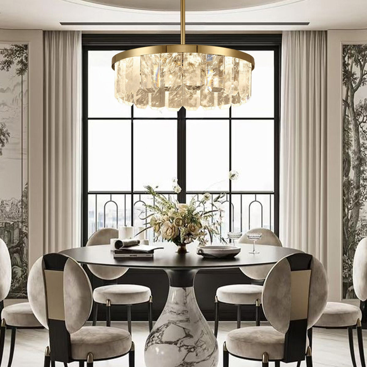 Selene Linear Crystal Chandelier - view 13