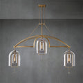 Fable Grand Linear Chandelier 61" 3 Lights