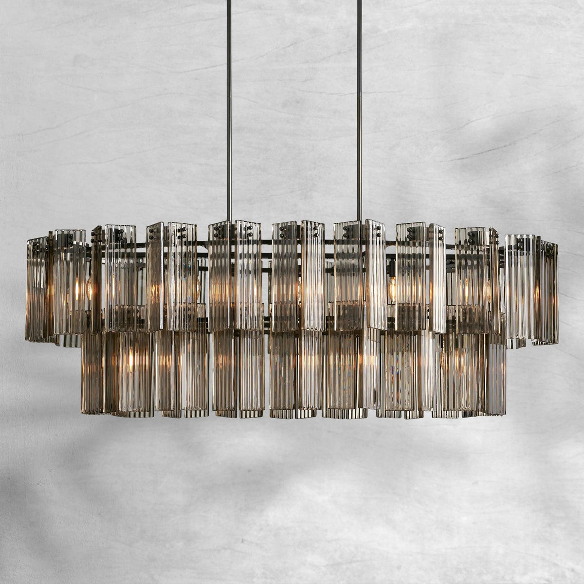Delsie Oval Chandelier 51''63''72'' - view 39
