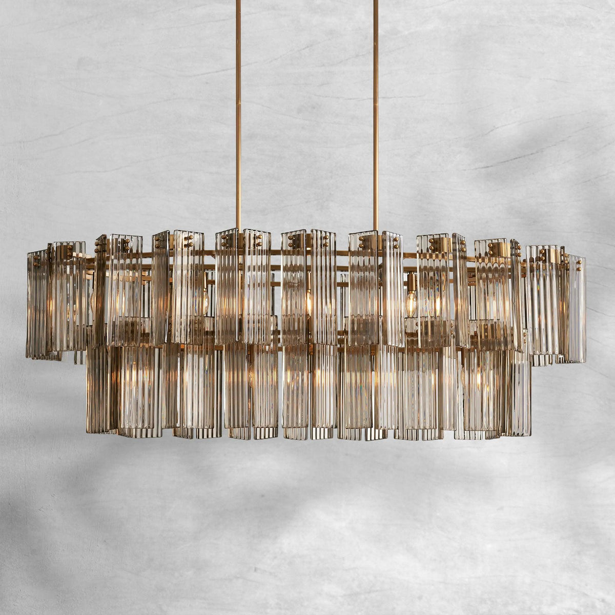 Delsie Oval Chandelier 51''63''72'' - view 19