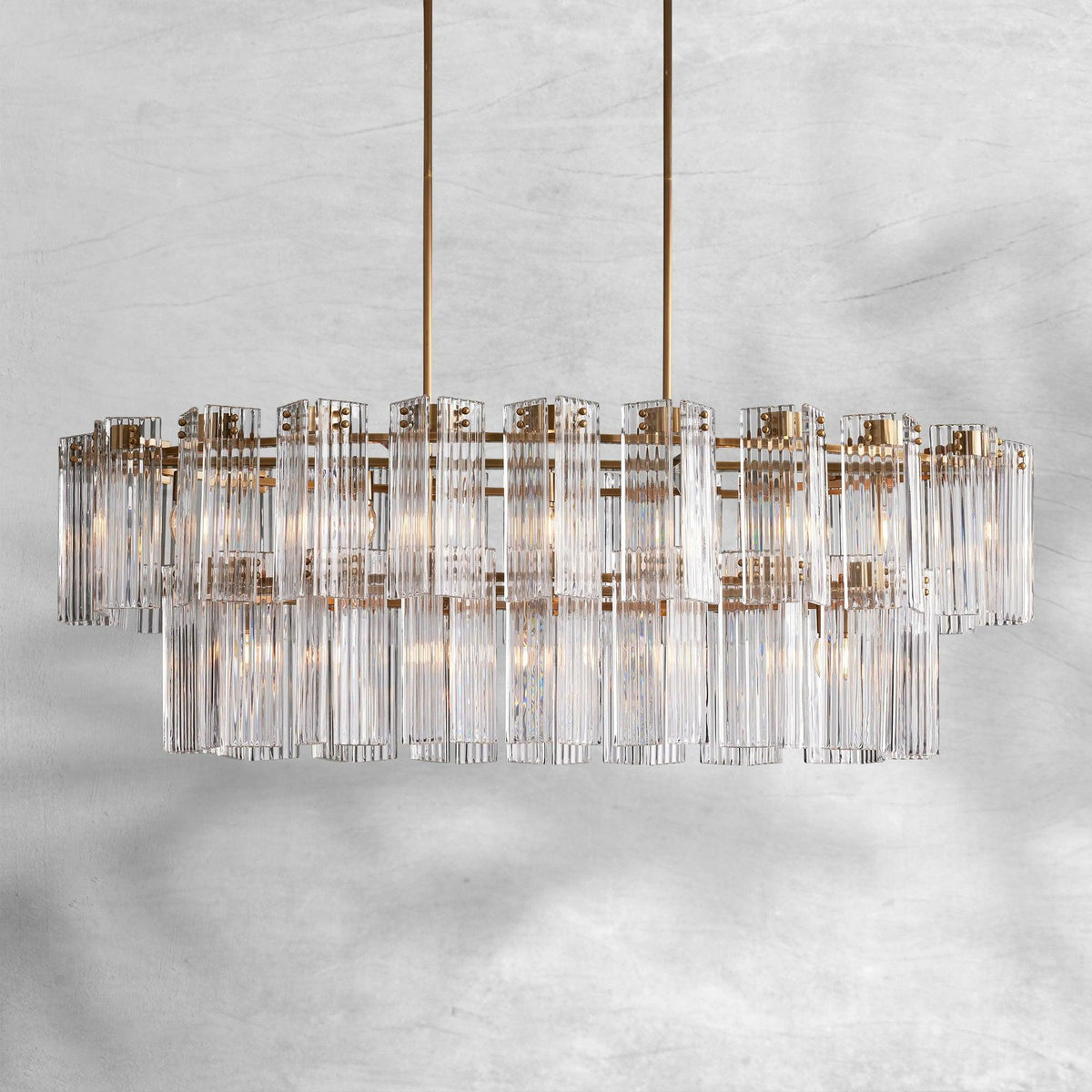 Delsie Oval Chandelier 51''63''72'' - view 34