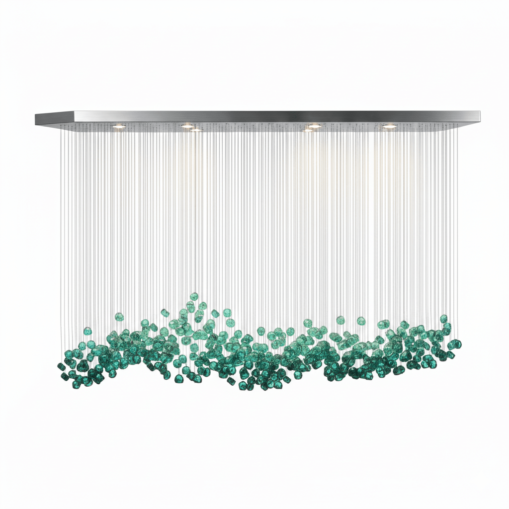 Crystal Stone Crystal Spiral Chandelier - view 70