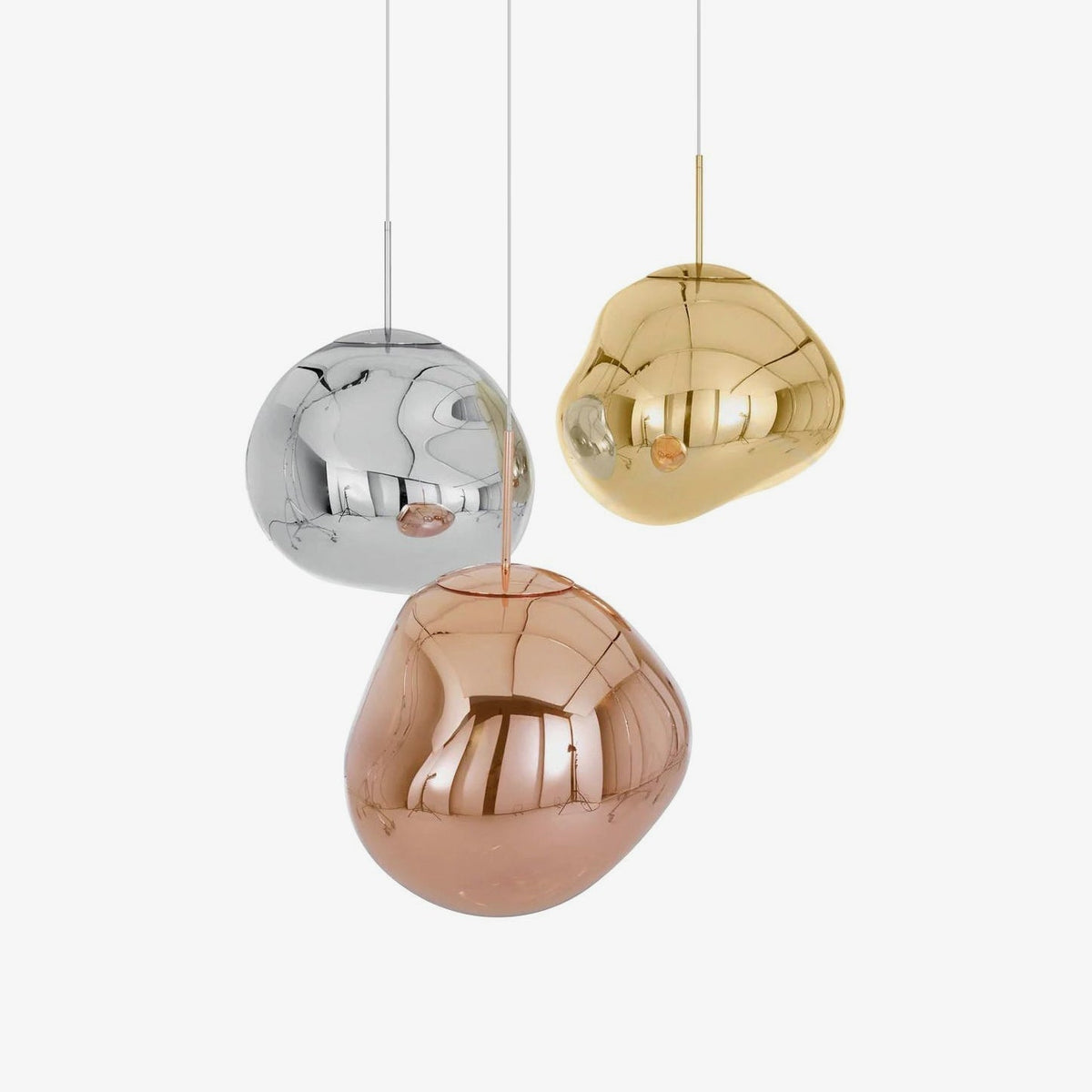 Multi Lava Round Chandelier - view 3