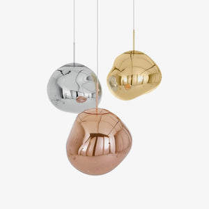 Multi Lava Round Chandelier - view 3