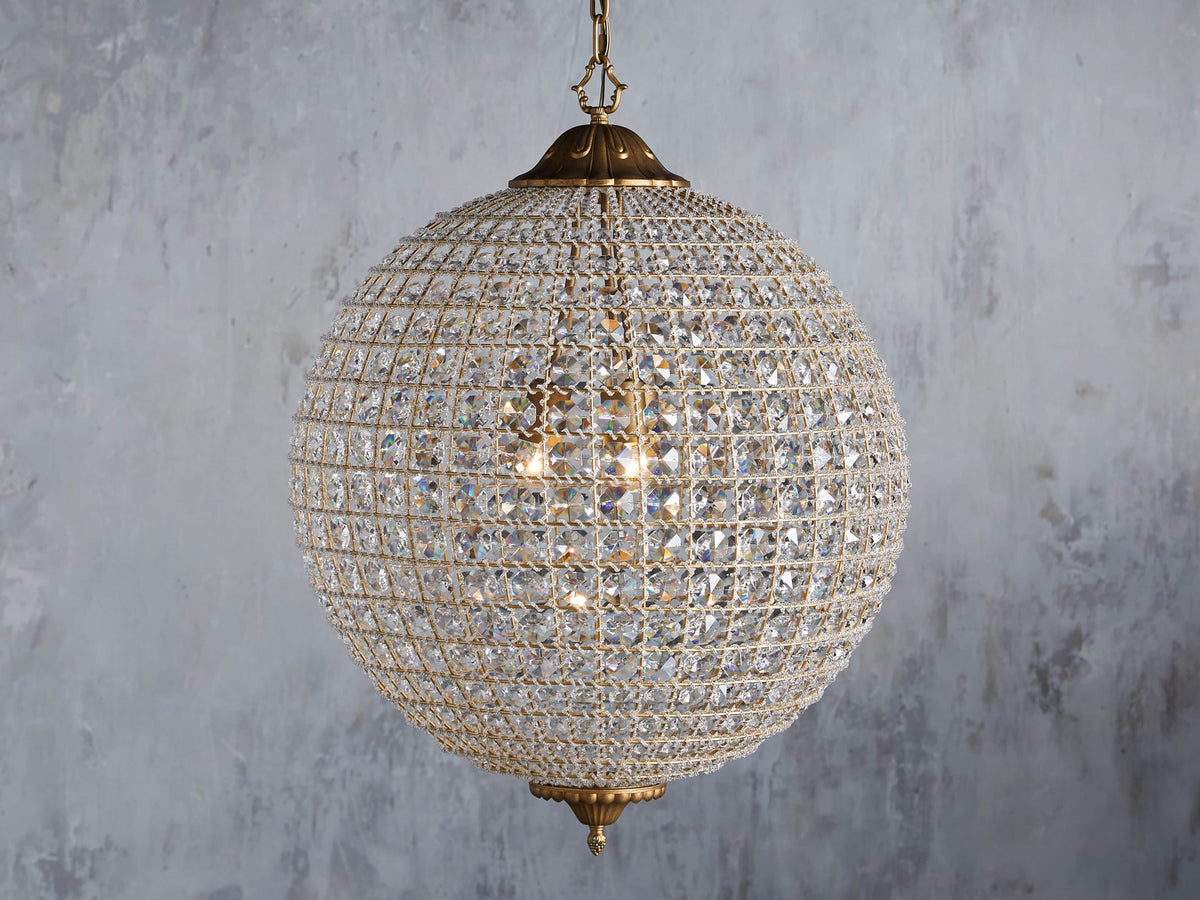 Poppy Round Chandelier - view 2