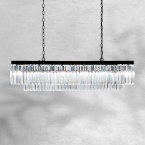 Leyland Tiered Rectangular Chandelier - view 7