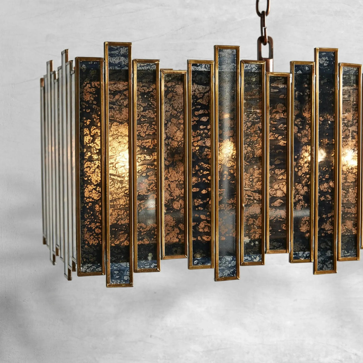 Laila Rectangular Chandelier 37" 49" 70" - view 7