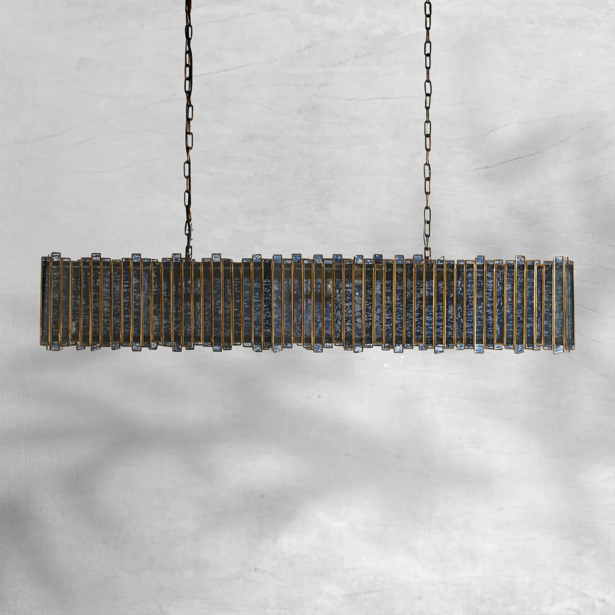 Laila Rectangular Chandelier 37" 49" 70" - view 2