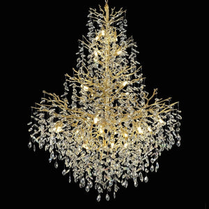 Modern Crystal Tree Branch Chandelier - view 8