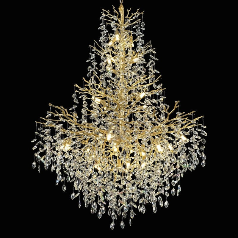 Modern Crystal Tree Branch Chandelier - view 8
