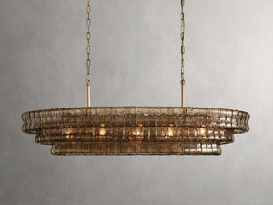 Ghiaccio Oval Chandelier 54''65'' - view 2