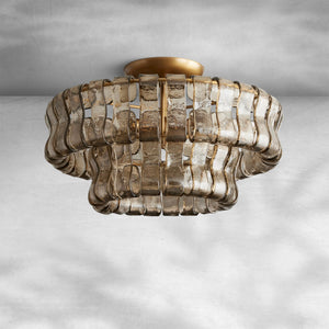 Glacien Flushmount, flush mount - view 3