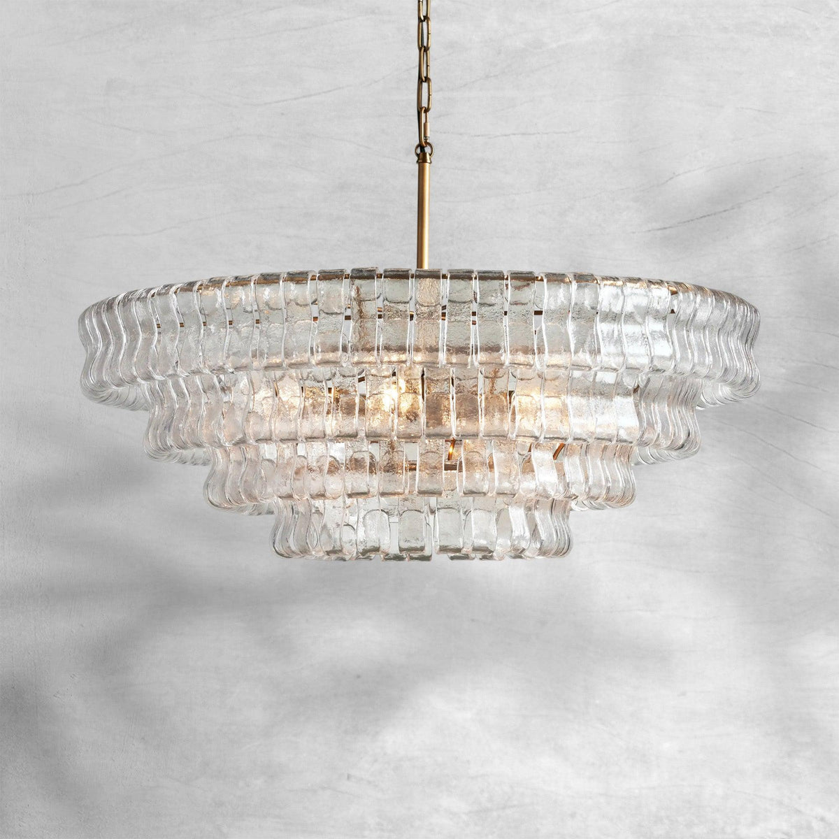 Ghiaccio Round Chandelier 24"36"48"60" - view 23