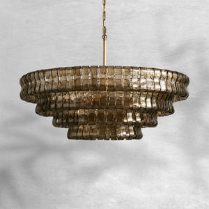 Ghiaccio Round Chandelier 24"36"48"60" - view 21