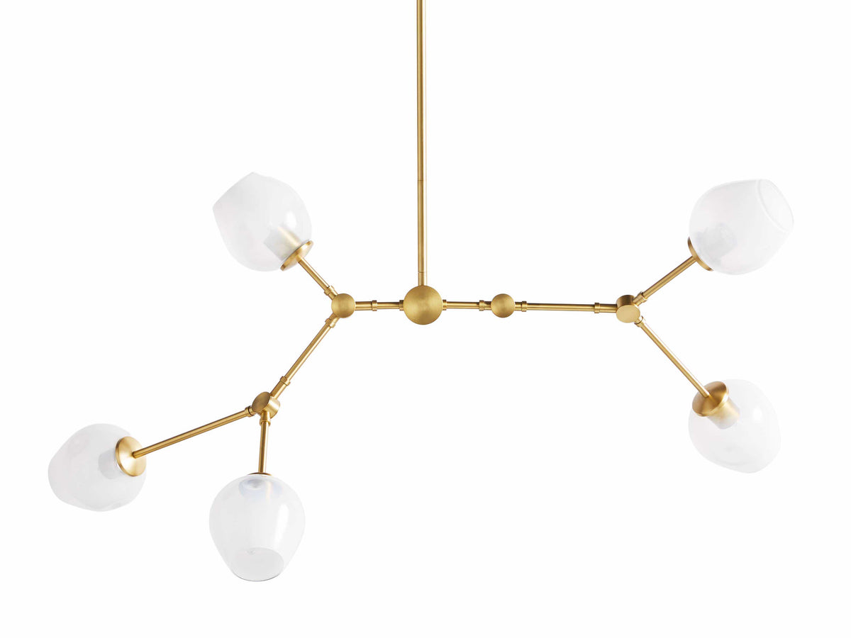 Noella Brass Chandelier 52'' - view 6