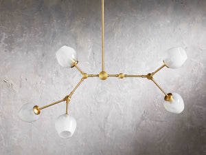 Noella Brass Chandelier 52'' - view 4