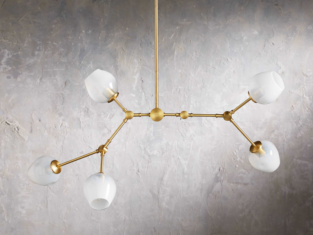 Noella Brass Chandelier 52'' - view 4