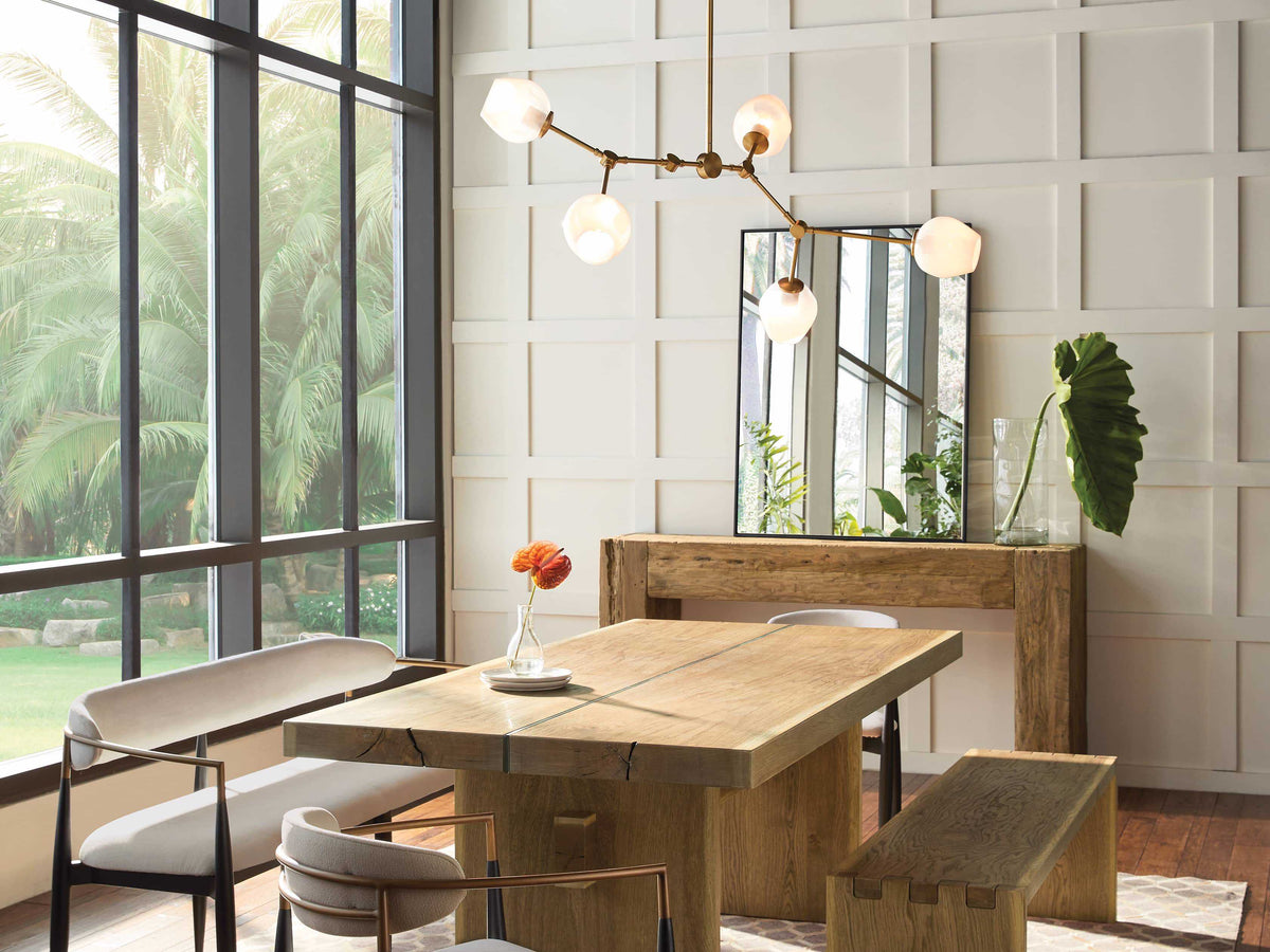 Noella Brass Chandelier 52'' - view 3