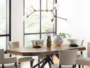 Noella Brass Chandelier 52'' - view 2