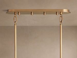 Delsie Oval Tiered Chandelier 63'' 72"W - view 10