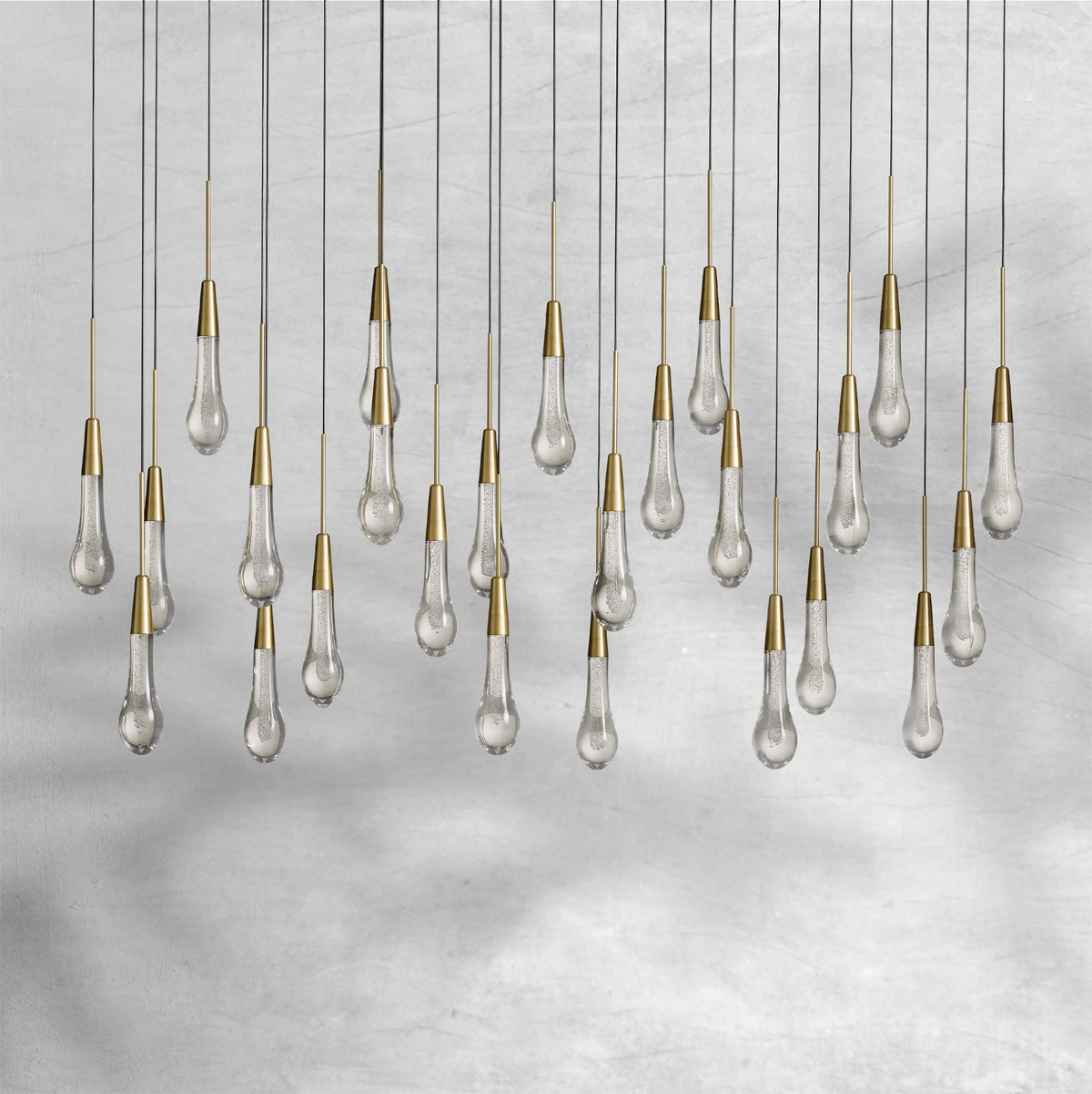 Soltaire Linear Chandelier 37"50"70" - view 8