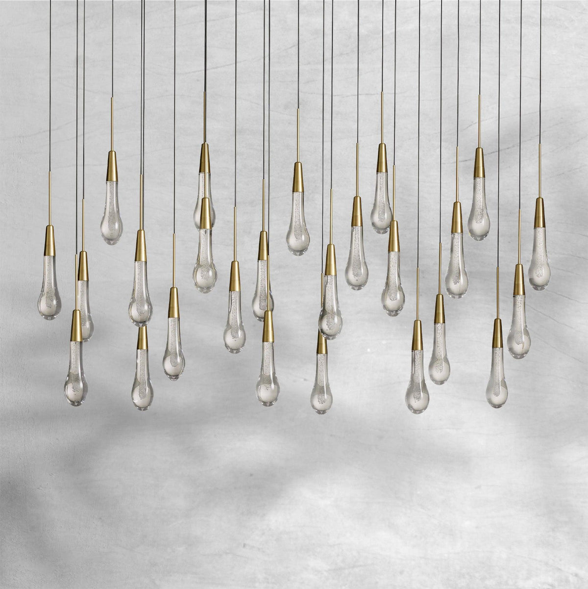 Soltaire Linear Chandelier 37"50"70"87"120" - view 9