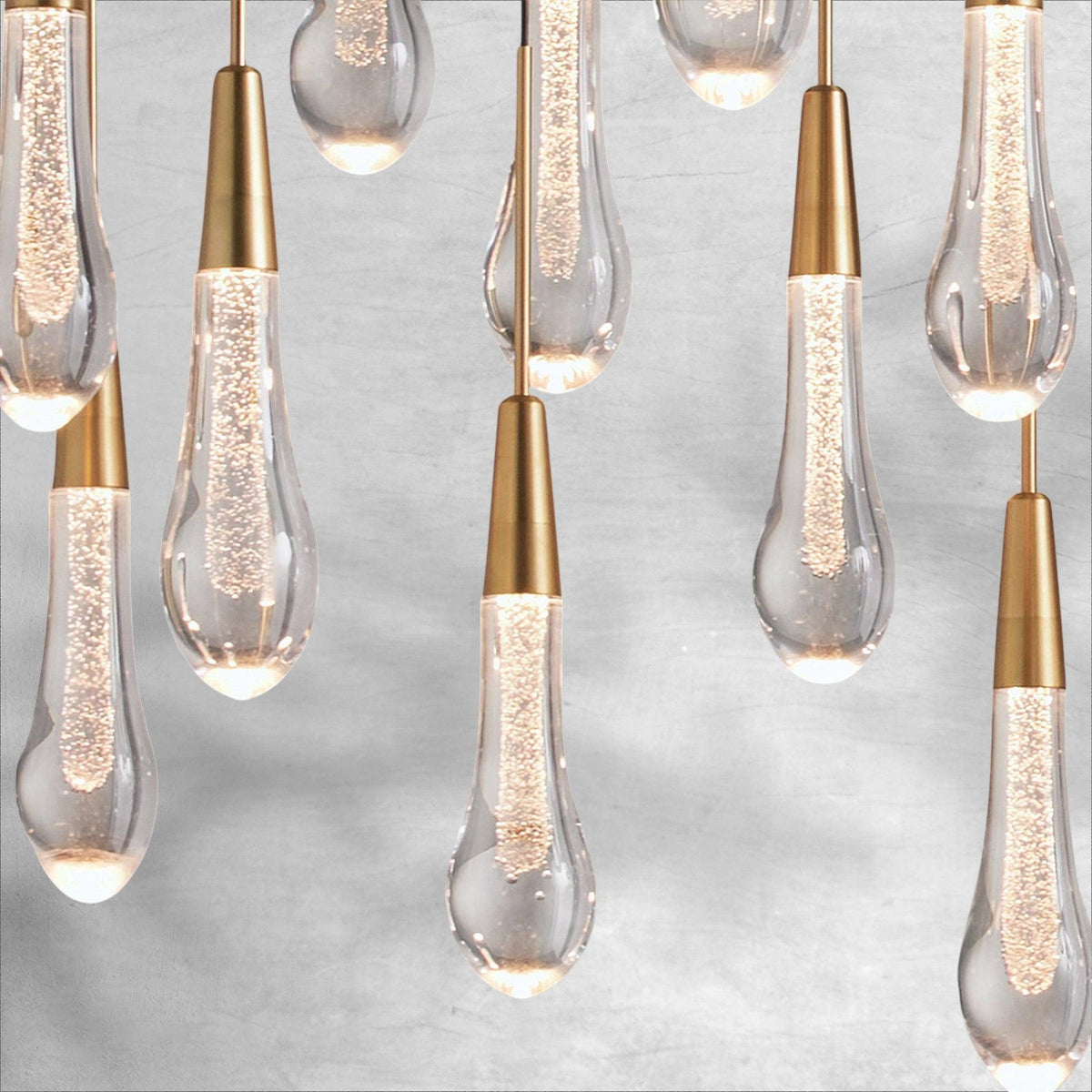 Soltaire Linear Chandelier 37"50"70"87"120" - view 10