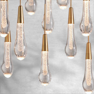 Soltaire Linear Chandelier 37"50"70"87"120" - view 10