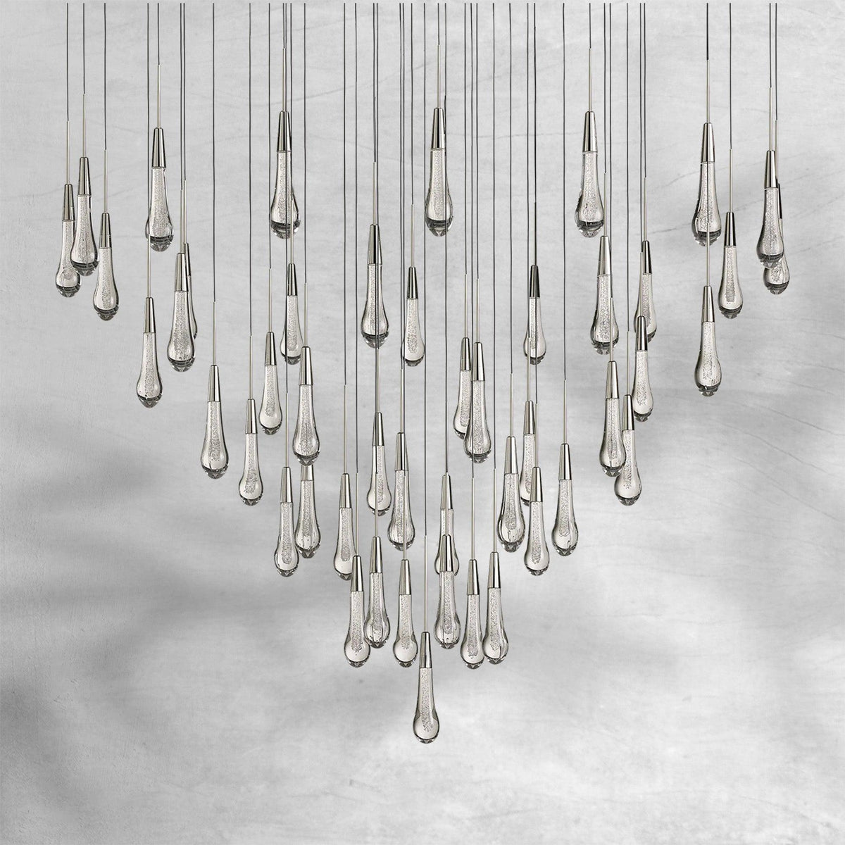 Soltaire Round Chandelier 58"W - view 5