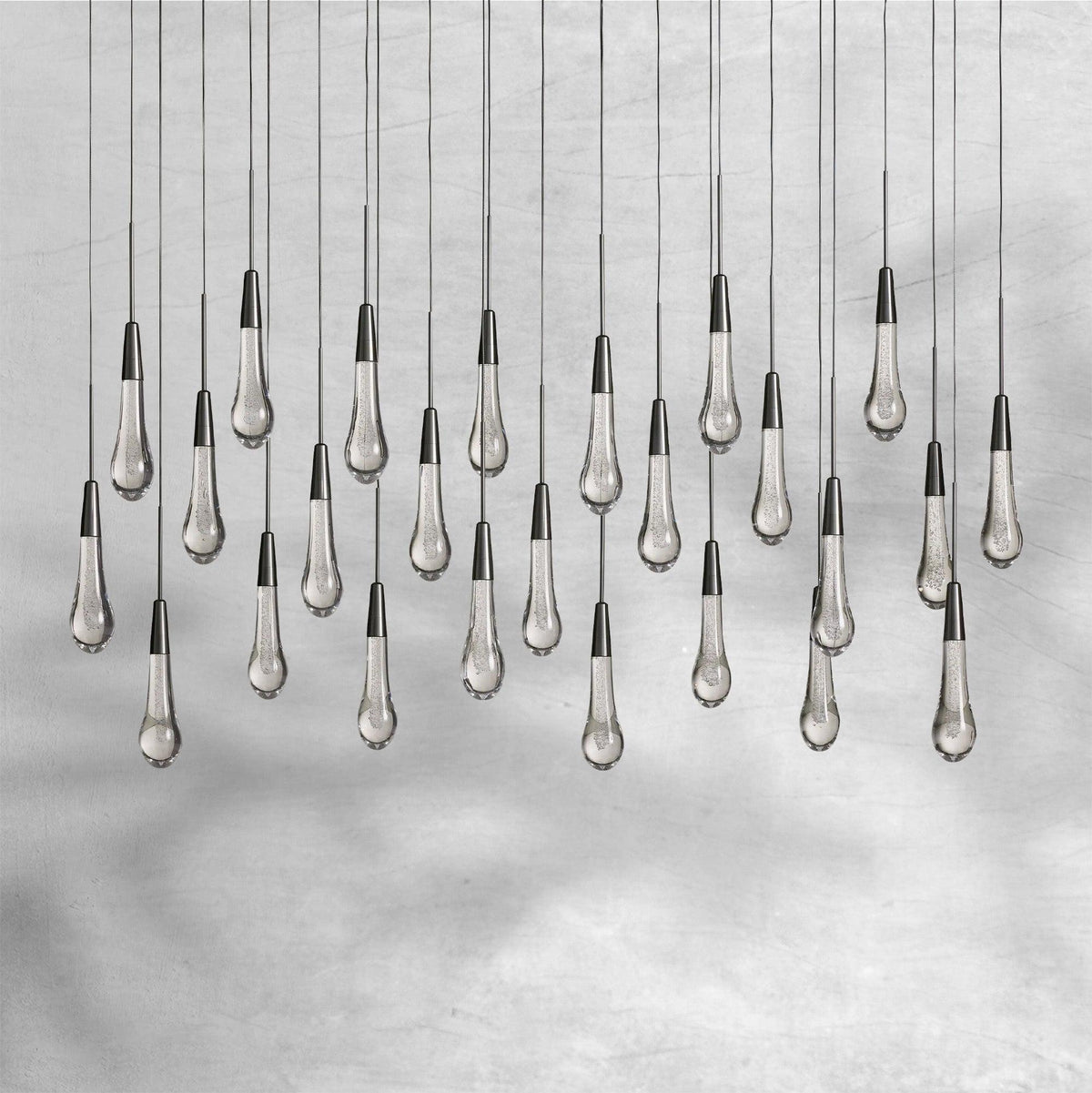 Soltaire Linear Chandelier 37"50"70"87"120" - view 12