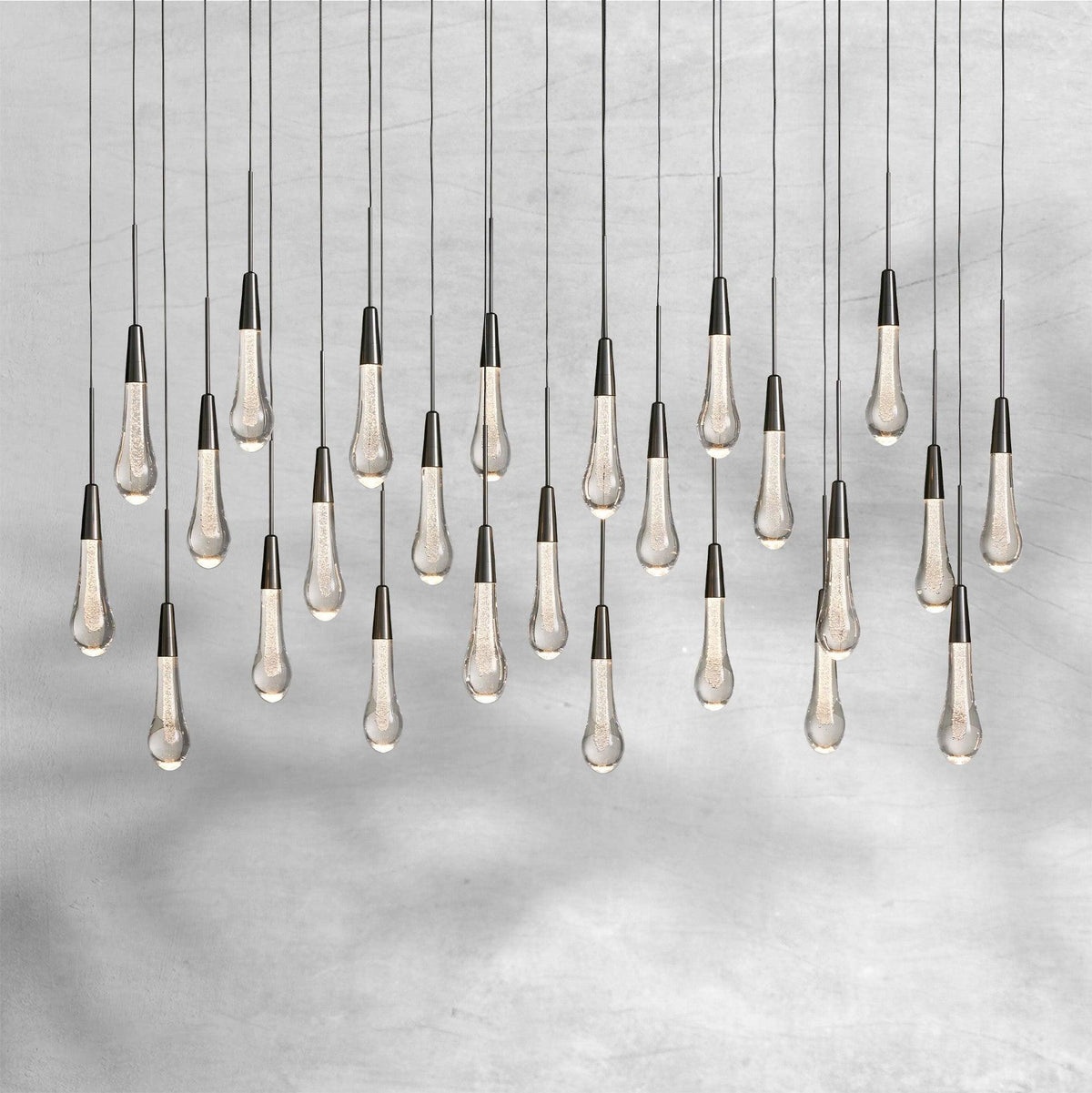 Soltaire Linear Chandelier 37"50"70"87"120" - view 5