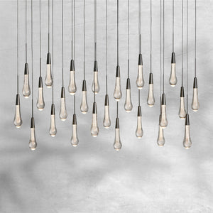 Soltaire Linear Chandelier 37"50"70" - view 10