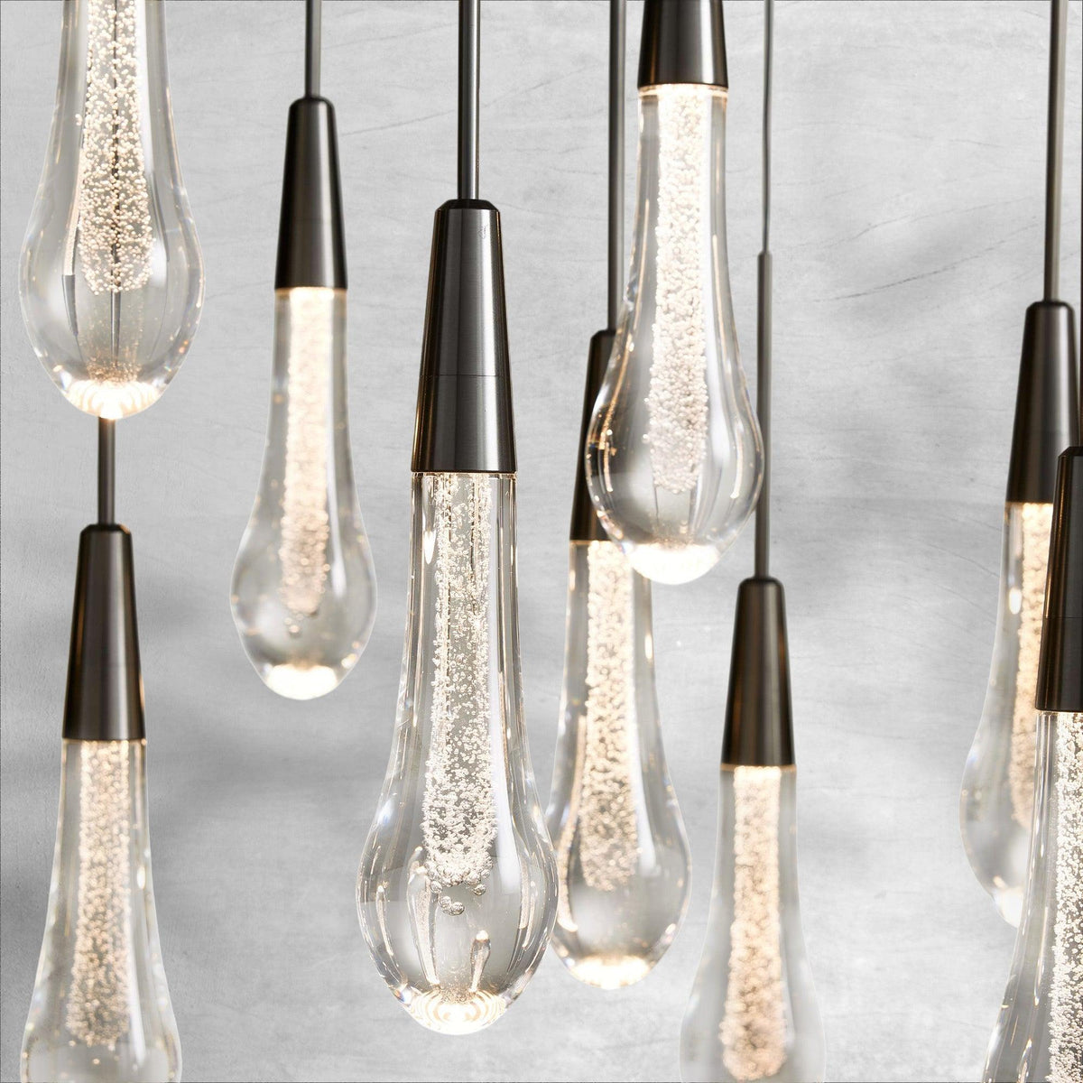 Soltaire Linear Chandelier 37"50"70"87"120" - view 6