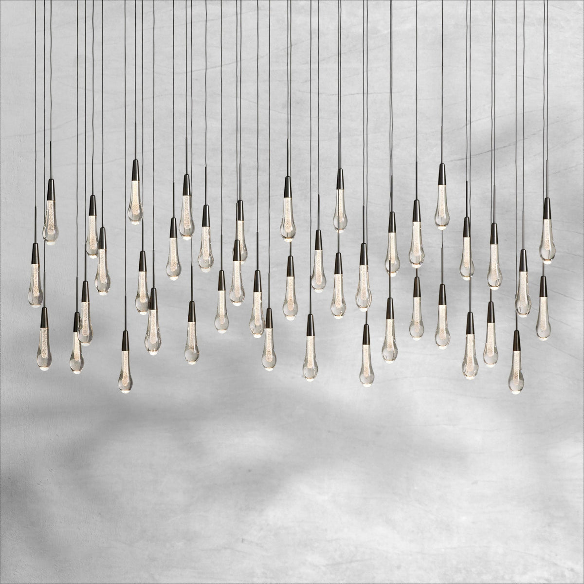 Soltaire Linear Chandelier 37"50"70" - view 17