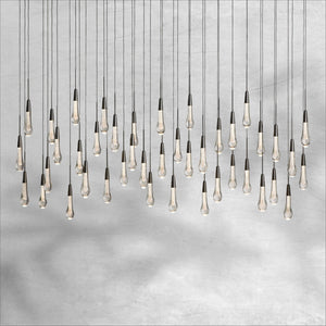 Soltaire Linear Chandelier 37"50"70" - view 17