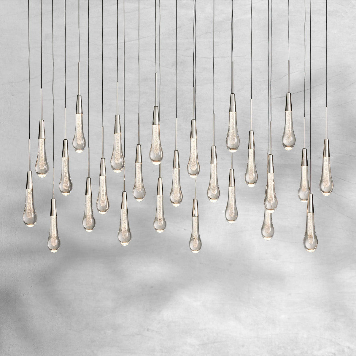 Soltaire Linear Chandelier 37"50"70" - view 11