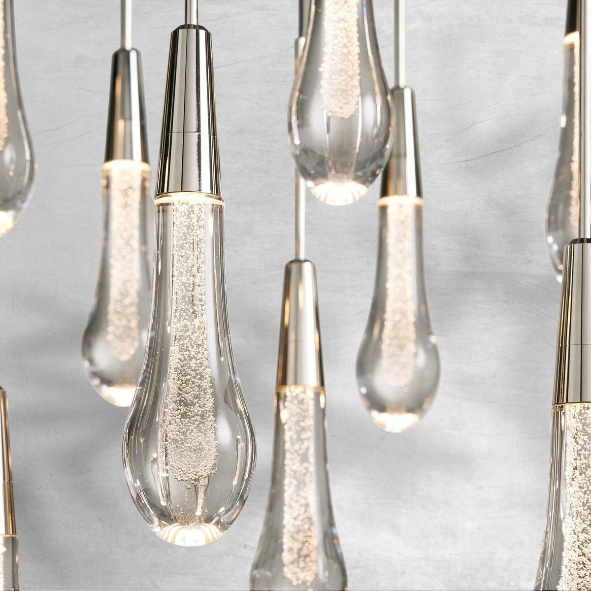 Soltaire Linear Chandelier 37"50"70"87"120" - view 2