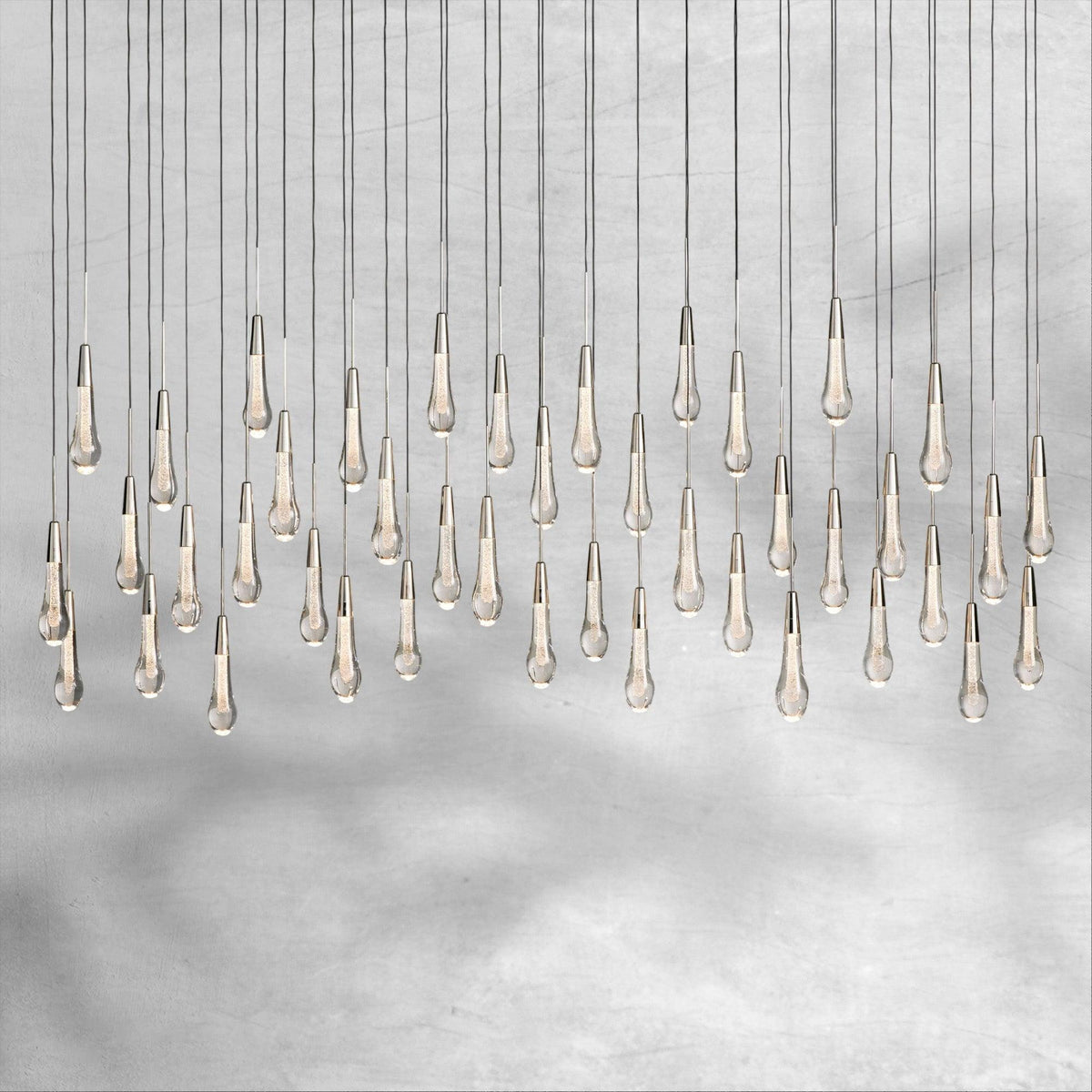 Soltaire Linear Chandelier 37"50"70"87"120" - view 21
