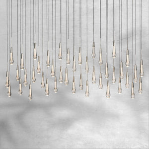 Soltaire Linear Chandelier 37"50"70"87"120" - view 21