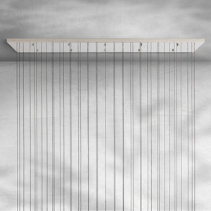 Soltaire Linear Chandelier 37"50"70" - view 22