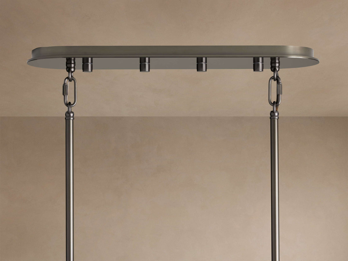 Delsie Oval Tiered Chandelier 63'' 72"W - view 26