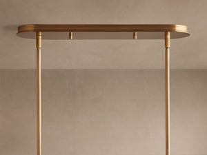 Daphne Metal Linear Chandelier 62''72'' - view 4