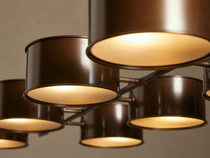 Daphne Metal Linear Chandelier 62''72'' - view 11