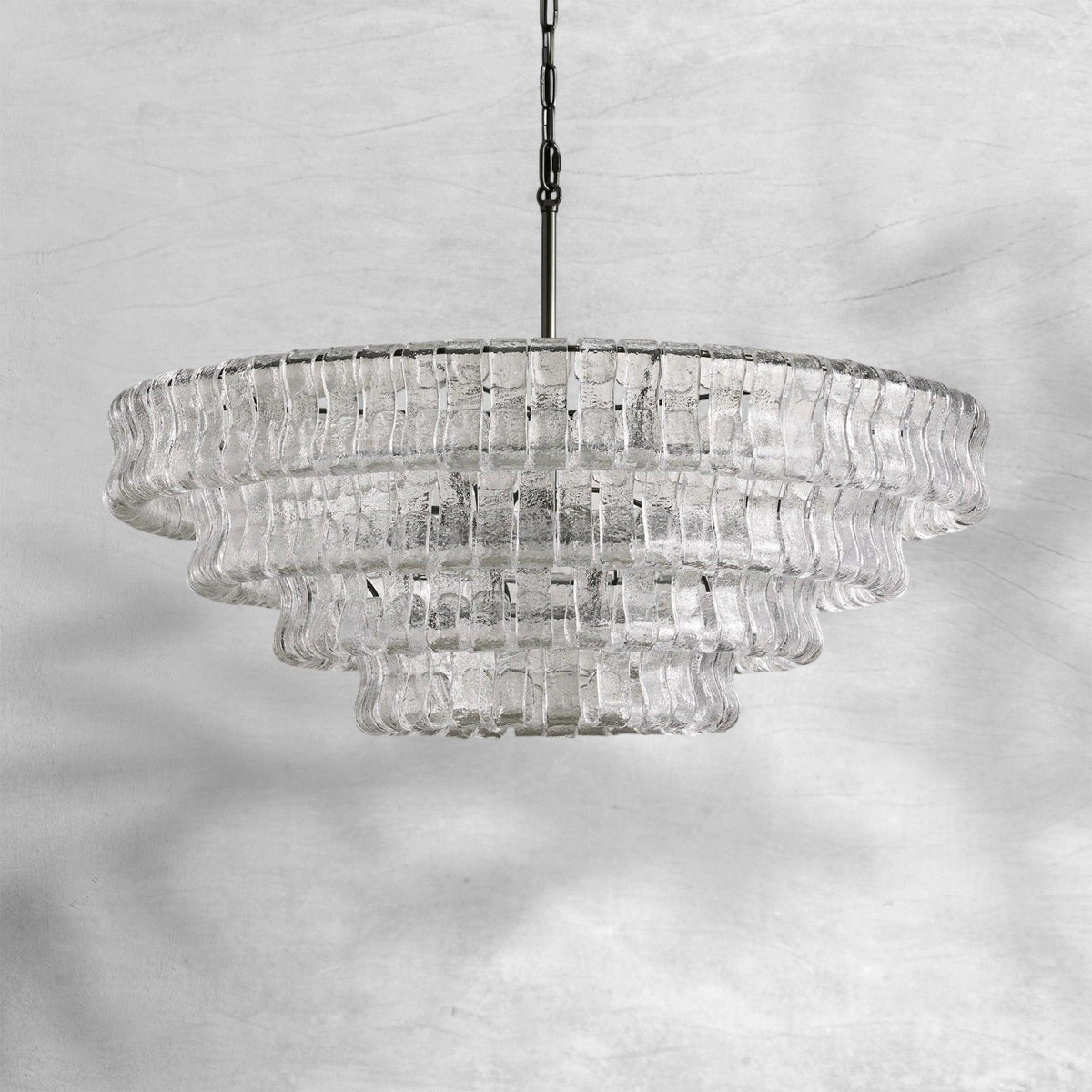 Ghiaccio Round Chandelier 24"36"48"60" - view 25