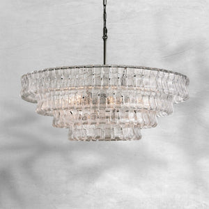 Ghiaccio Round Chandelier 24"36"48"60" - view 27