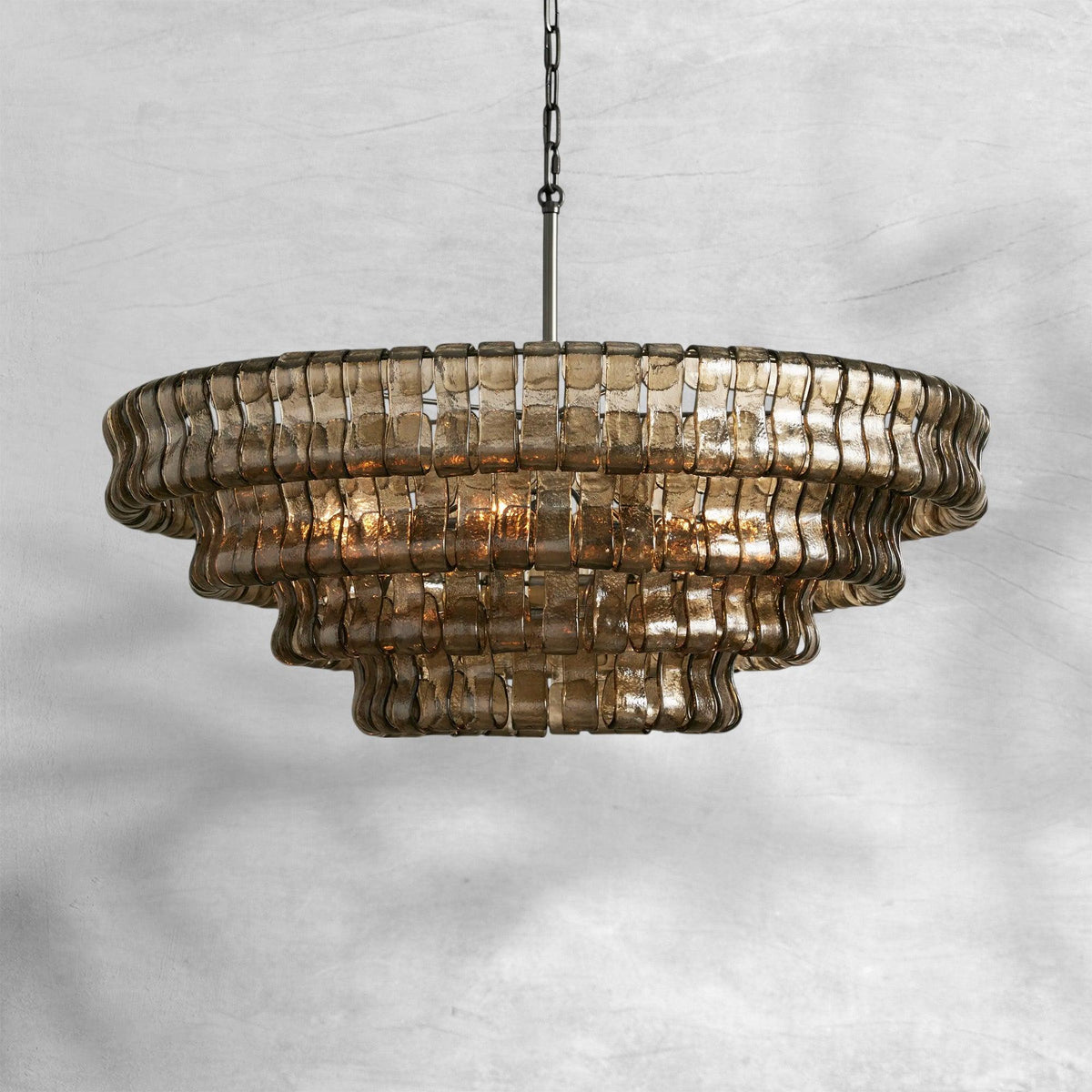 Ghiaccio Round Chandelier 24"36"48"60" - view 26