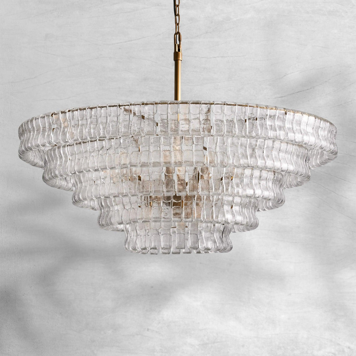 Ghiaccio Round Chandelier 24"36"48"60" - view 30